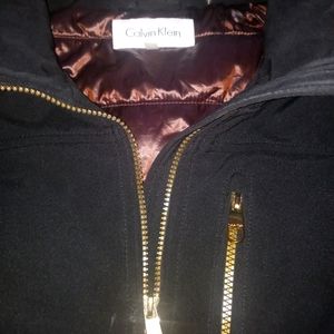Black W omans Calvin Klein jacket